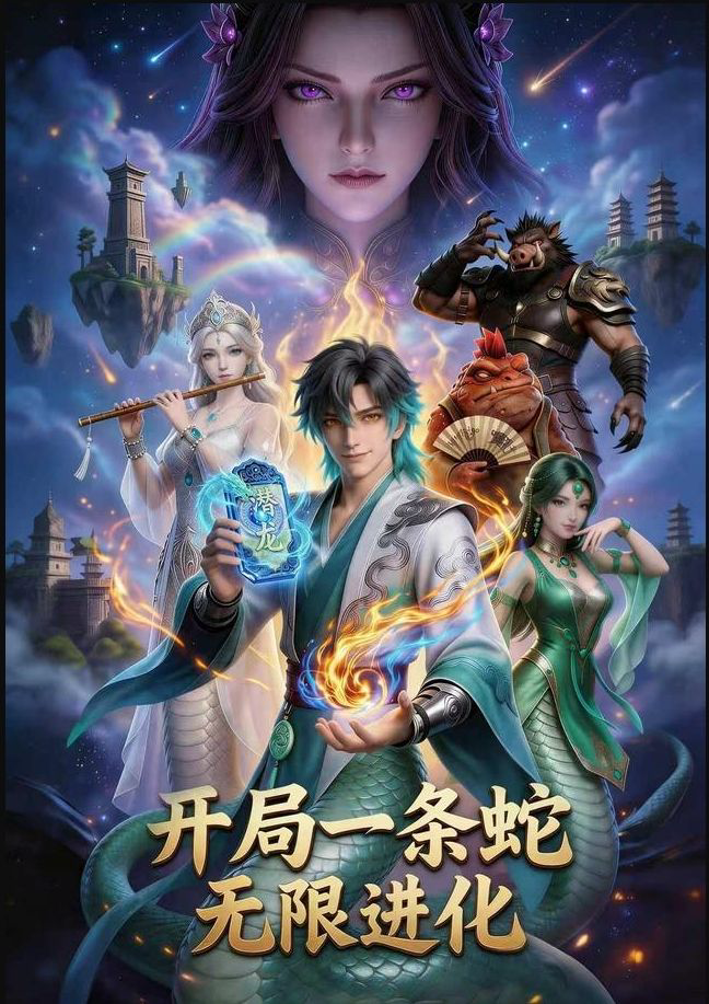 开局一条蛇,无限进化