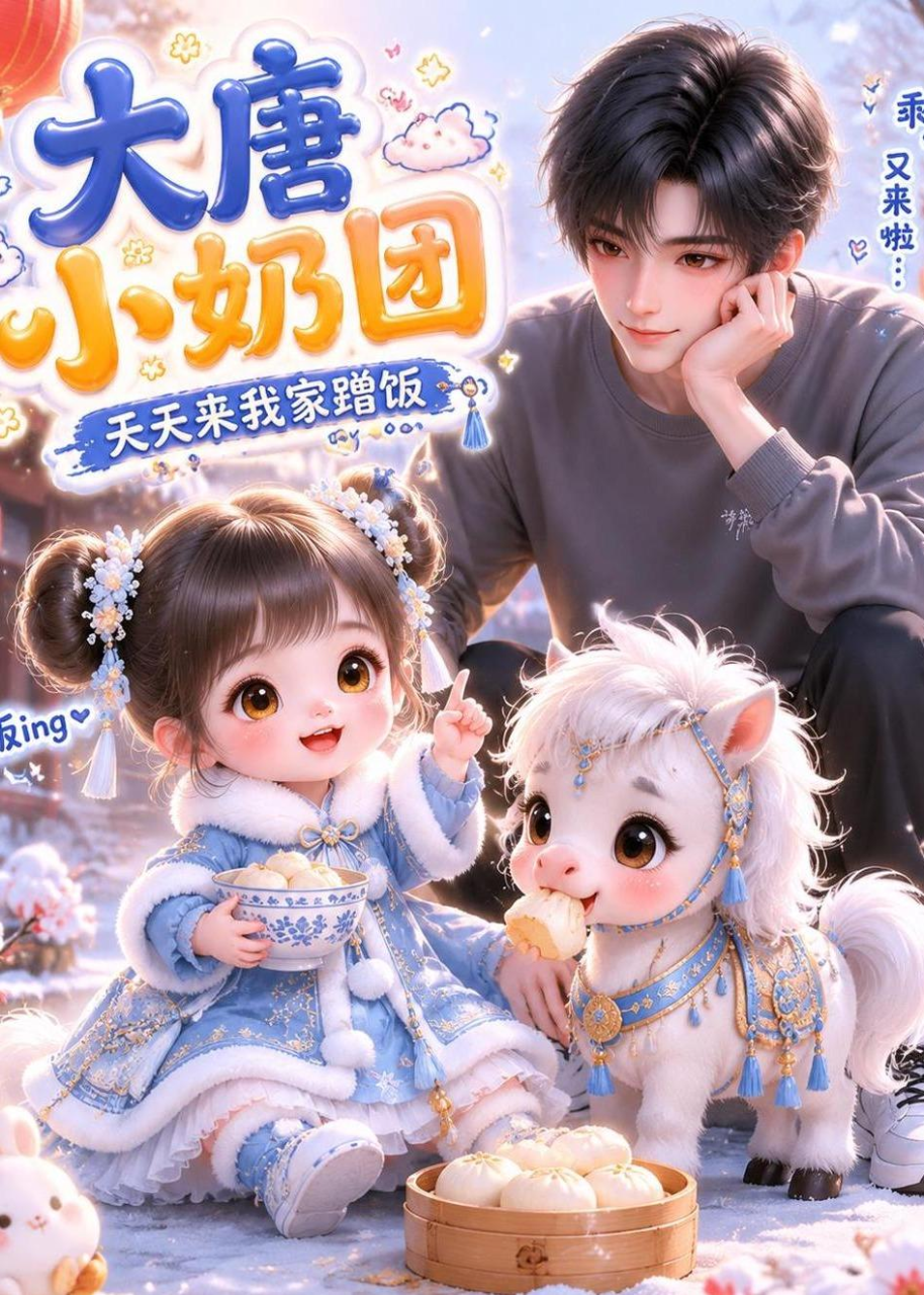 大唐小奶团,天天来我家蹭饭