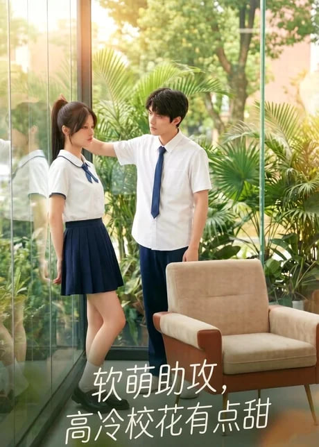 软萌助攻,高冷校花有点甜