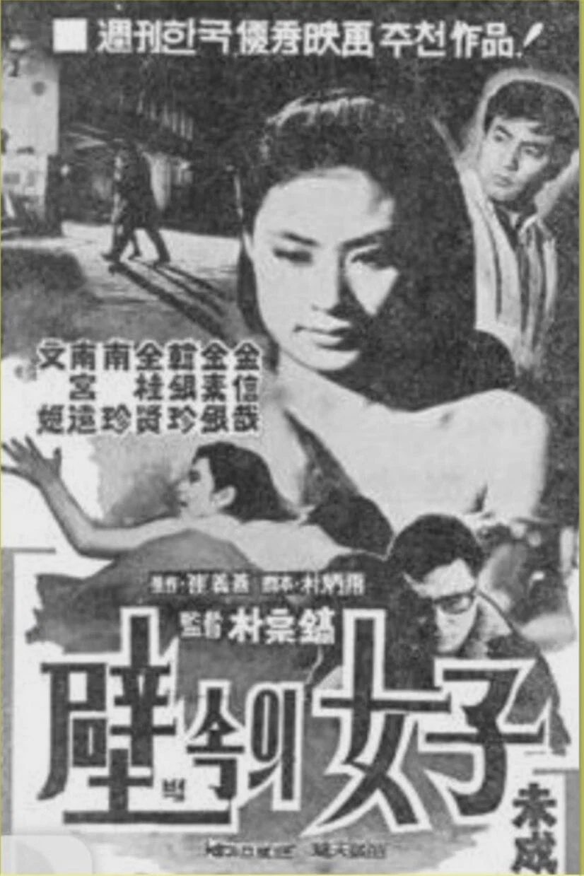 墙上的女人